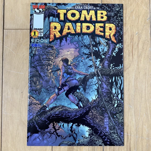 Image Top Cow - Tomb Raider  1 1st Lara Croft Ongoing Finch Cover Eidos