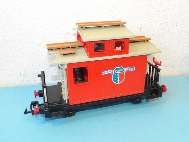 PLAYMOBIL WESTERN COLABOOSE tren coche 4123 trajes 4034 4052 4054 - Main Image