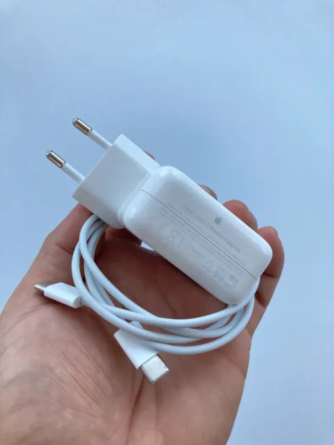  Original Apple Power Adapter USB-C 30W MY1W2ZM/A + 1m Apple USB-C  Cable