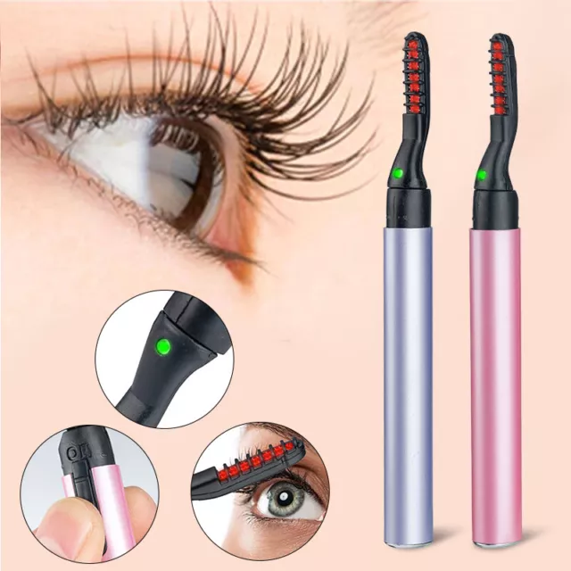 Cil Chauffé Recourbe-Cils Plus Long Cils Maquillage Boucle Électrique Etats-Un *