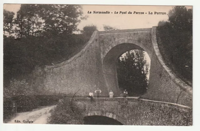 LE PERRON - Orne - CPA 61 - le Pont