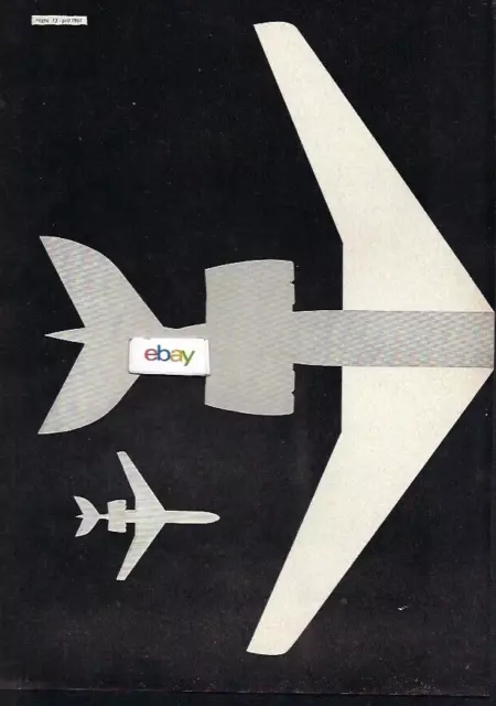 Bac Vickers  Super Vc-10 1961  The Clean Wing Shape Of Future Jets 2 Pg  Ad