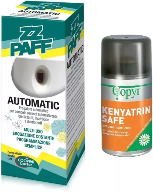 Copyr Kenyatrin Safe Et Distributeur Zz Paff-Kit. 1 Erog. Autom + 1 Flasche