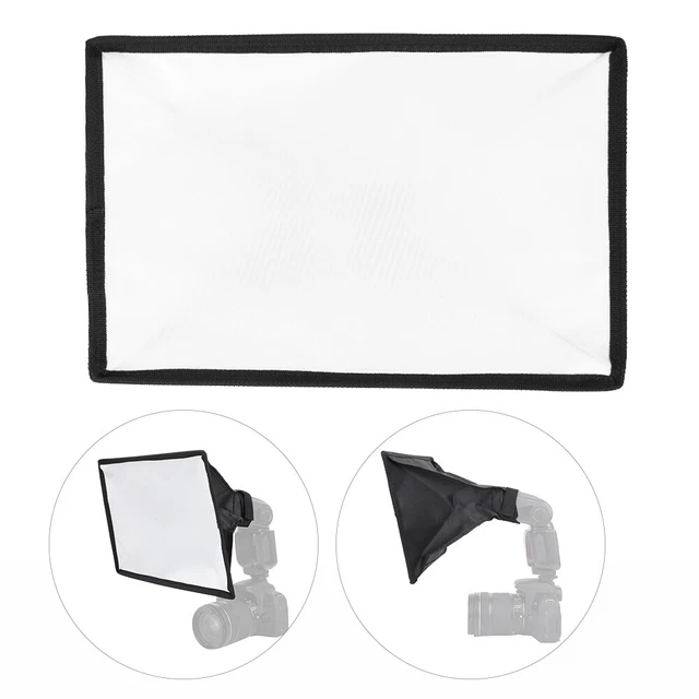 Diffuseur Universel 20x30cm Speedlite Softbox Pour Flash D'appareil Photo