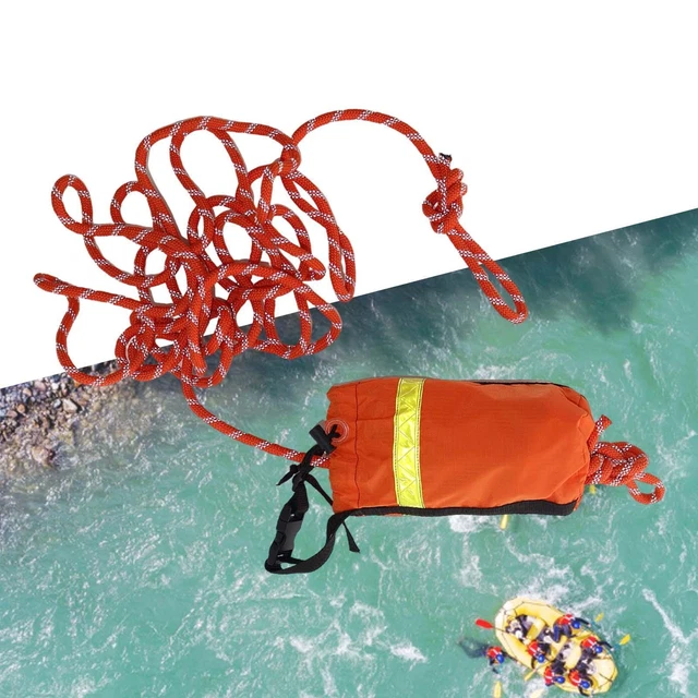 Throw Bag with 69ft Rope Polypropylene Rope for Kayaking Fishing