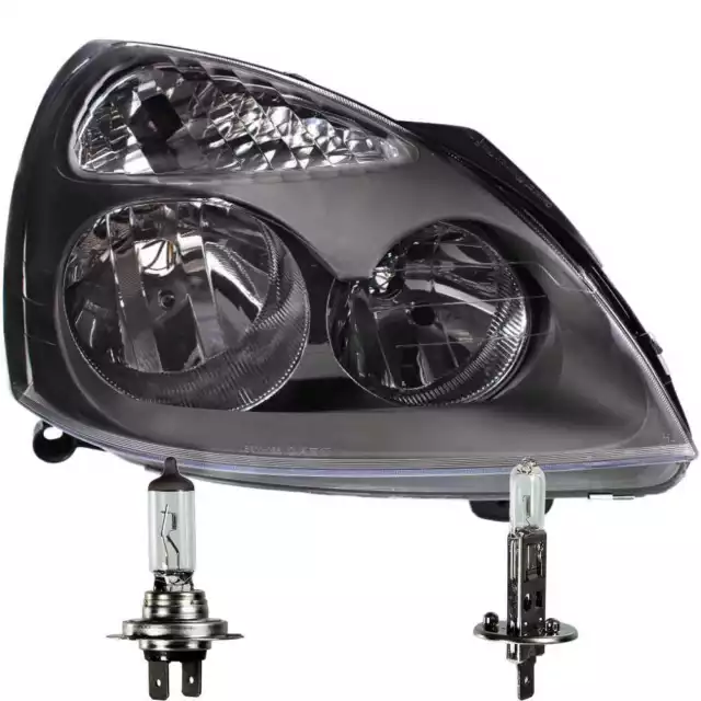 Scheinwerfer rechts für Renault Clio II Bj. 06/01-09/05 H7+H1 inkl. Osram Lampen