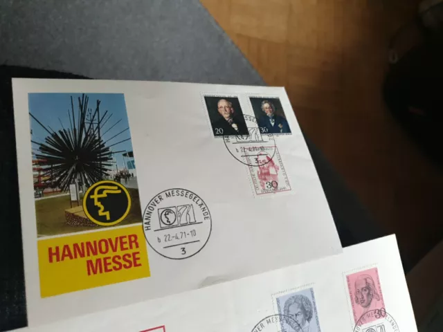 alte Sammlung Briefmarken Ersttagsbriefe Ersttagsblätter Konvolut Nachlass Lot 3
