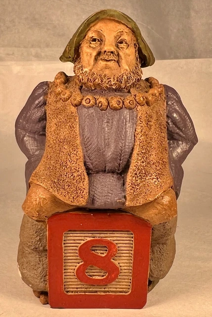 NUMERAL 8-R 1995~Tom Clark Gnome~Cairn Studio Item #5274~Edition #66~w/Story