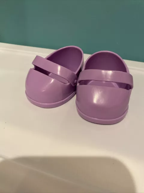 Cabbage Patch Kids Purple Babyland New Shoes Mary Janes