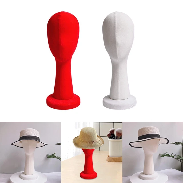 JINGFA Mannequin-Kopf Mit Schultern, Perücken- & Make-up-Display – Höhe Ca. 43 Cm, Braun | Für Beauty & Verkauf