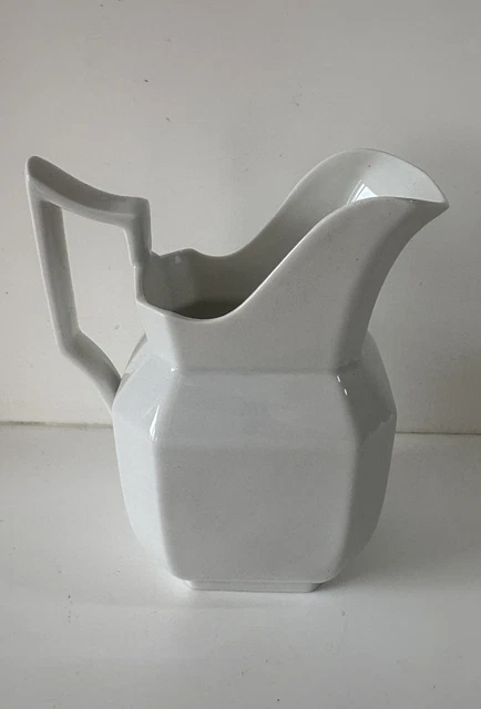VAN WELL Pot à lait en porcelaine rose - Arrosoir à lait blanc avec motif rose - Vaisselle