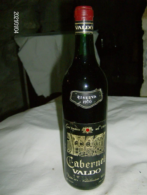 ワイン VALDO Cabernet RISERVA 1970 ☆大人気商品☆ VALDO Cabernet 1970 RISERVA ワイン - ワイン