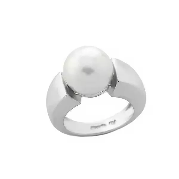 Anello Nuada Argento Con Perla Bianca 12mm Taglia 17 09499.01.2.r17