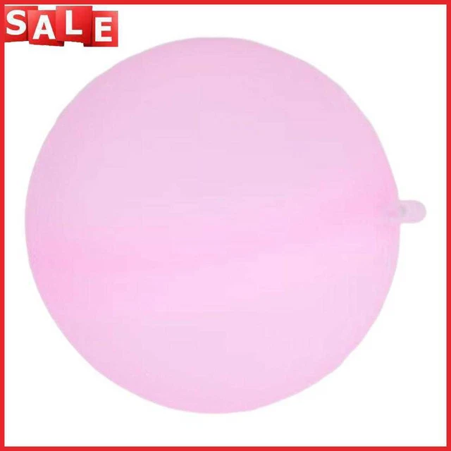 Absorbent Ball Reusable Summer Water Bomb Pool Party Water Games (Pink)
