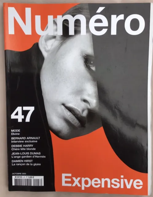 NUMERO MAGAZINE # 47. FRENCH. Debbie Harry, Damien Hirst, Bernard Arnault, Dumas