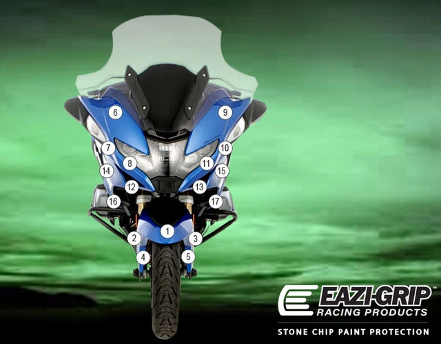 Eazi-Guard Paint Protection Film for BMW R1250RT 2021, gloss