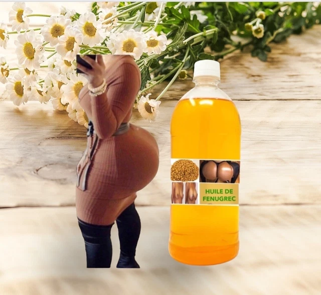 Huile De Fenugrec Bio 50 Ml - Pour Buste Et Fesses - Végan, En Flacon Verre Avec Pompe