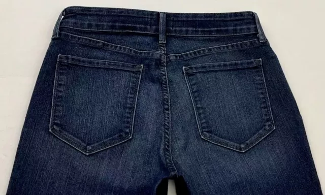 NYDJ Jeans Stretch Lift Tuck Technology Barbara Bootcut Womens Size 6 Dark Wash
