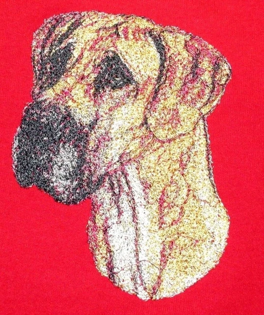 Embroidered Ladies T-Shirt - Great Dane AED14546  Size S - XXL