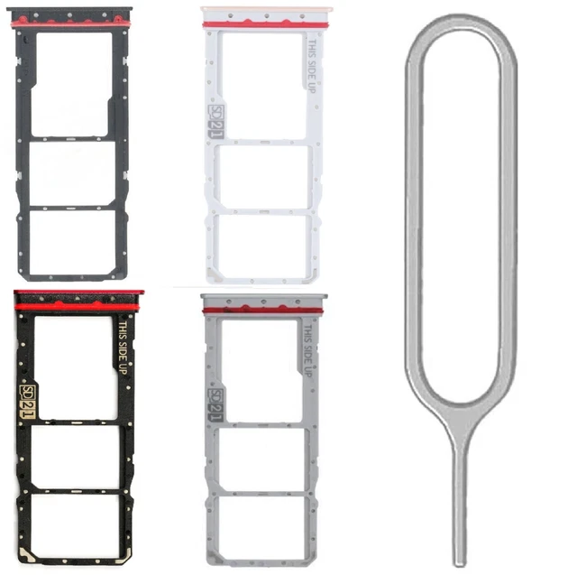 Tiroir Carte SIM Double Pour Motorola Moto G32 - Argent - Réf. A-024-07-13 - Neuf GLOBALSTOCK