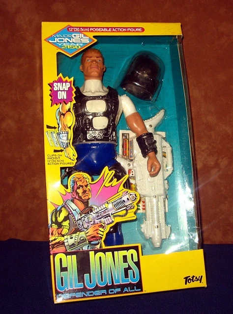 MAJOR GIL JONES 2150 Defender Of All 12" ACTION FIGURE ~ TOTSY ~