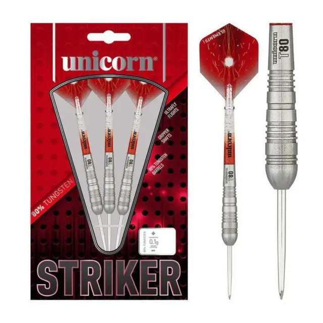 Unicorn T80 Striker Style 4 80% Tungsten Steel Tip Darts