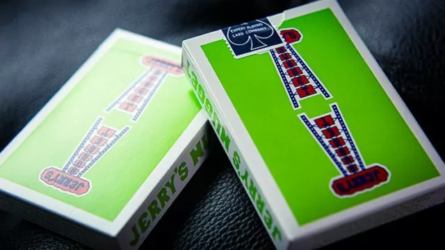 Vintage Feel Jerry's Nuggets (Green) Playing Cards, Highly Collectable