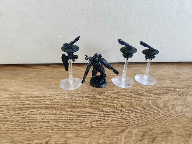 GW Warhammer 40k T'au TAU Empire: Commander Shadowsun W/ drones *metal* GW Warhammer 40k T'au TAU Empire: Commander Shadowsun W/ drones *metal*