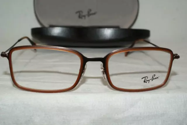 Brand New Authentic Ray-Ban RB 6298 LiteForce Color 2811 Brown Size 53mm W/Case!