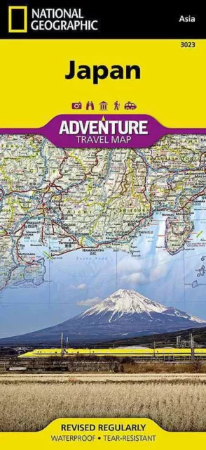 Japan: Travel Maps International Adventure Map by National Geographic (English)