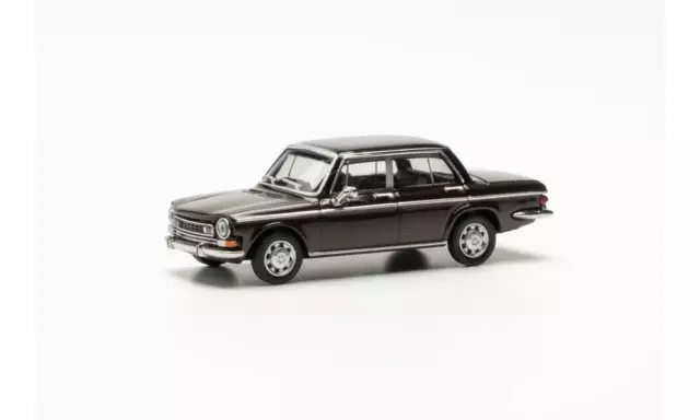 Herpa 430746-002 - 1/87 Simca 1301 Special, Copper Metallic/Black - New