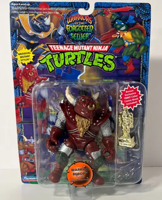TMNT Teenage Mutant Ninja Turtles 1994 Bebop Warriors Of The Forgotten Sewer