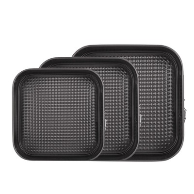 3PZ Moligh doll Lattine Torta Set Steel Round Air Fryer Forno Lento Fornello Accessori Torta di Cottura Un Barile per Cucina Domestica Pizza Pan 