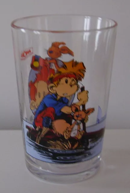 Verre à moutarde SPIROU 1994 DUPUIS TF1 AMORA N°2.SPIROU ET SPIP. VM188