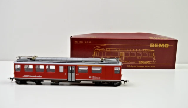 BEMO 1268/156 RHB Berninabahn Triebwagen ABe 4/4 Nr.36 Ladenneu