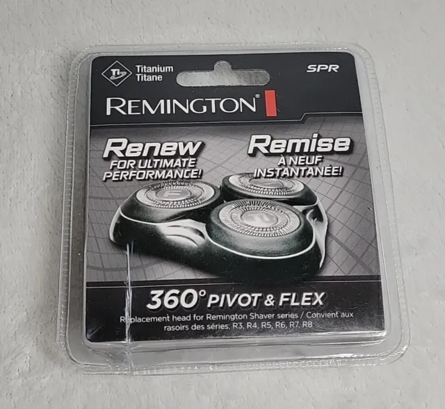 Remington Renew SPR Titanium 360 Pivot and Flex Heads. Free Shipping.