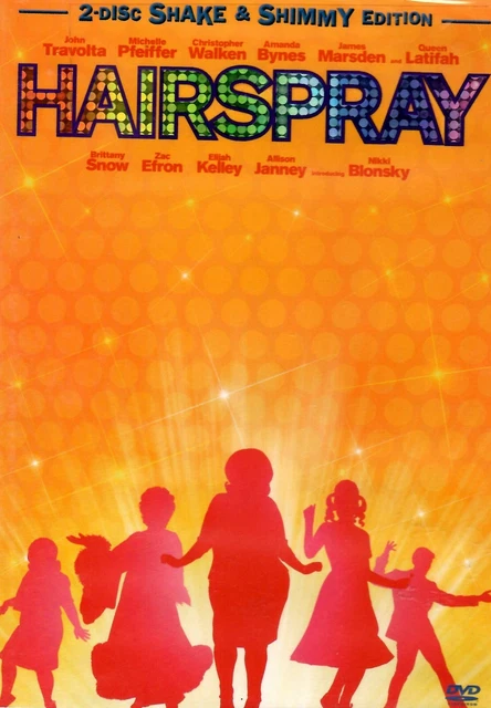 HAIRSPRAY - MICHELLE Pfeiffer, Queen Latifah, John Travolta New 2 Disc ...