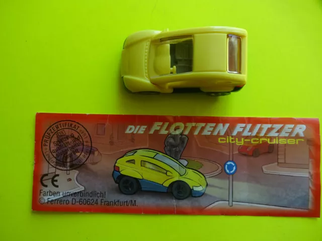 Ferrero / 2001 - The Fleet Fasteners - Yellow City Cruiser + BPZ 610 527