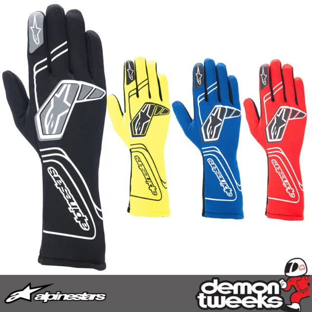 Alpinestars Tech 1 Start V4 Race Gloves - FIA 8856-2018 Approved / Motorsport