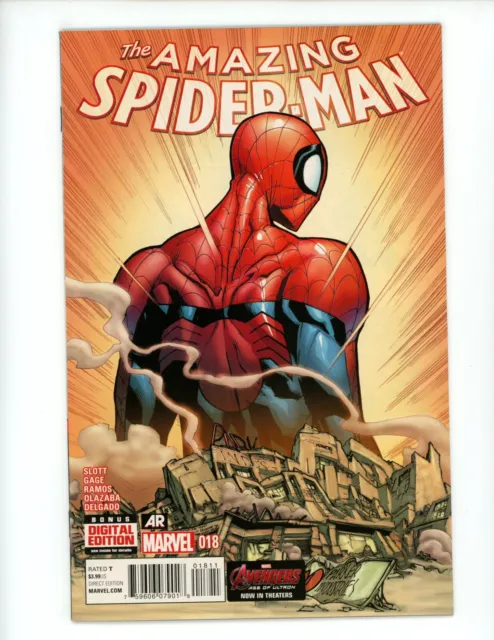 Amazing Spider-Man #18 Comic Book 2015 VF Humberto Ramos Marvel