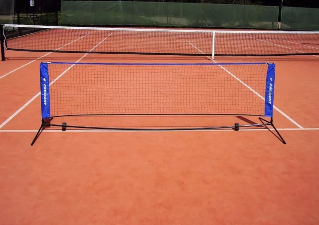 New Hot Shots Style Portable Mini Tennis Net & Frame For Age 2-8 Yrs (3 M Wide)