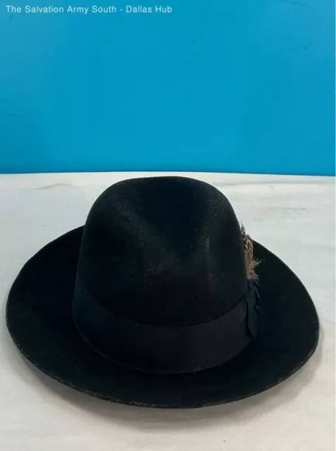 STETSON Men's 100% Wool Fedora Hat Size-M