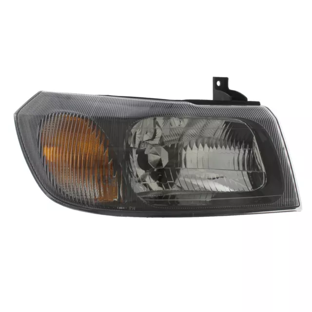 Headlight Ford Transit Mk6 Van 2000-2006 Black Inner Headlamp Drivers Side Right