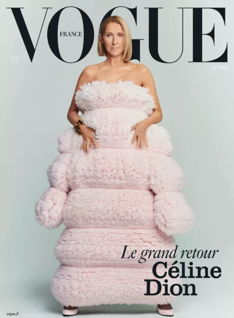 Celine Dion_...Vogue Fashion French Magazine #1047 # May 2024 (No Pouch)