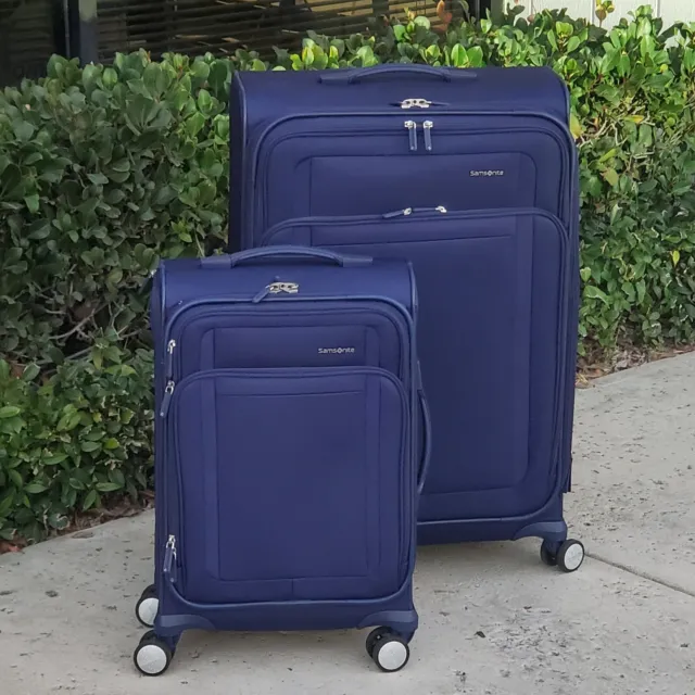 Samsonite Renew 2 Piece Softside Set, Luggage - Blue