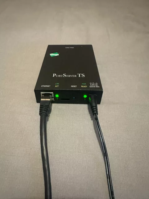 Digi PortServer TS 4 (50000836-15) RS232 serial ethernet IP bridge / adapter