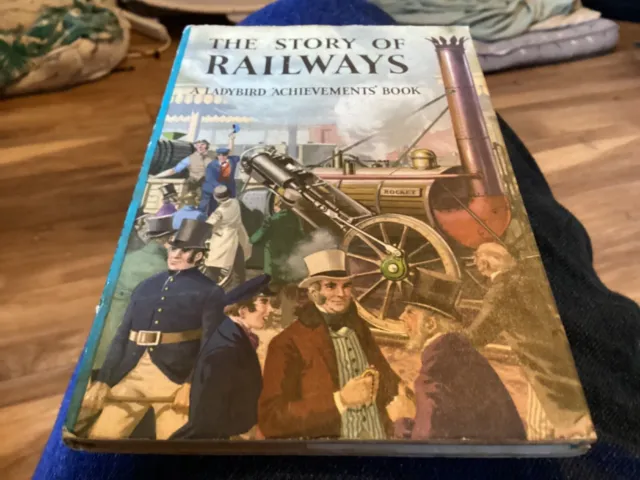 Ladybird: The Story Of Railways - HB Matte 1st Edition incl. D/J (1961)