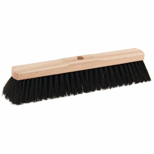 SOREX Chambre Balai Crin de Cheval L.400mm M.Traquer Trou Siège en Bois