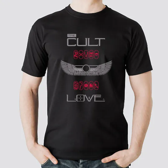 999 The Cult Love New Black T-Shirt