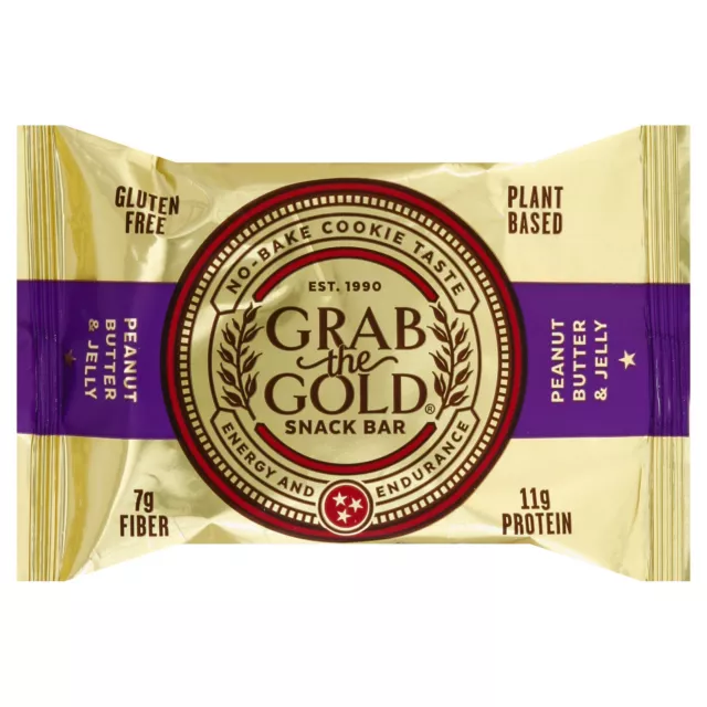 Grab The Gold Bar Protein Peanut Butter & Jelly 2 oz (Pack Of 12)